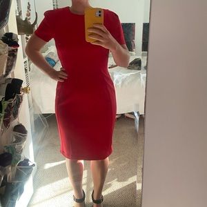 Calvin Klein Red Dress